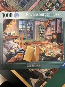Ravensburger-My Haven No.6-El acogedor cobertizo - Rompecabezas de 1000 piezas - Completo - Imagen 1 de 3