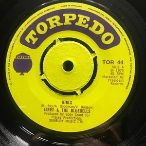 Jerry & the Bluebells - Girls / Version - Torpedo’75 Reggae - Bild 1 von 2