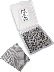 200 PCS Large Eye Heavy Duty Sewing Needles - Bulk Set of 2 Inch Big Eye Embroid - Picture 1 of 12