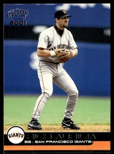 2001 Pacific Rich Aurilia San Francisco Giants #377 - Foto 1 di 2