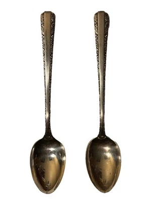 x2 Toalla SterlingPat. Cucharas de café 1934 con patrón “Candlelight” 4,25” (#399) Foto 1 de 4