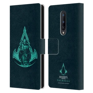 ASSASSIN'S CREED VALHALLA COMPOSITIONS LEATHER BOOK CASE FOR BLACKBERRY ONEPLUS - Picture 1 of 14