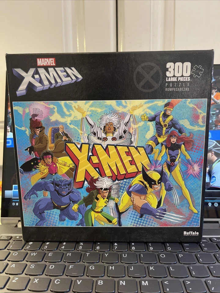 Buffalo Games 300 шт. Marvel X-Men блокирующаяся головоломка - Изображение 1 из 1