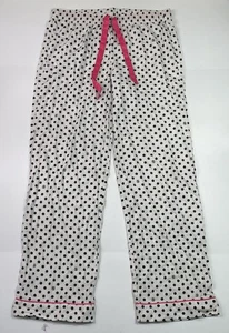 Women's Victoria's Secret Black and White Polka-Dot Pajama Pants Sz. M A22-46 - Picture 1 of 9