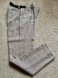 MARC O POLO Hose Karo Relax Stoffhose kariert beige/braun schwarz 38 - Bild 1 von 4