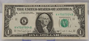 1988A 1 Dollar Schein K47507924B - Bild 1 von 8