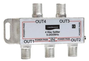 ANTIFERENCE - 4-Lalu Splitter F-Type Siri 75 Untuk Dalam Bangunan - Picture 1 of 1