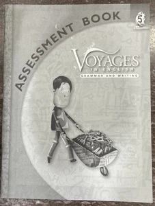 Voyages in English 2011 Ser.: Grade Level 5 Assessment Book - Picture 1 of 4