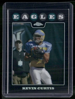 2008 Topps Chrome #TC66 Kevin Curtis Refractors - Image 1 of 2