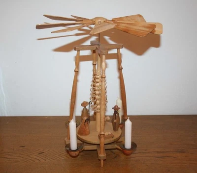 Erzgebirge Weihnachtspyramide, Vintage Pyramide, Geno, Expertic, DDR, OVP - Bild 1 von 4