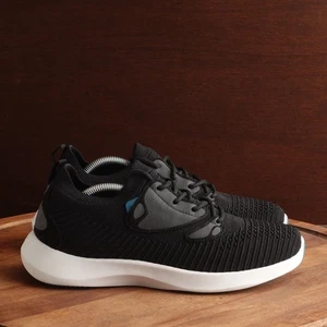 Zapatillas deportivas Vessi para mujer talla 8 negras para todos los días 2,0 tejidas impermeables cómodas zapatos para caminar - Imagen 1 de 13