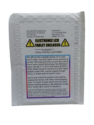 Dispositivo Tablet PulseChain HEX LCD Foto 1 de 3