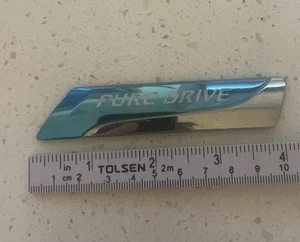2013-2019 NISSAN ALTIMA “PURE DRIVE“ SEDAN REAR GATE BADGE EMBLEM OEM - Picture 1 of 3