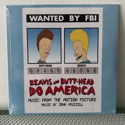 Beavis and Butthead Do America by John Frizzell - Splatter Colored Vinyl, Sealed - Image 1 of 2