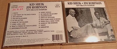 Kid Sheik   Jim Robinson   – New Orleans Stompers CD    (JG2878) - Bild 1 von 2