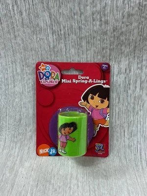 Mini Spring A Lings Slinky Toy 2005 Dora The Explorer "Dora" nuevo sellado Foto 1 de 2