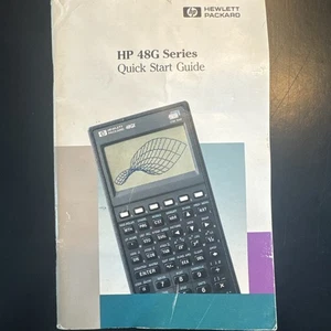 HP 48G Przewodnik Szybki Start, instrukcja obsługi - Zdjęcie 1 z 3