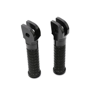 RRING Black Grip Front Foot Pegs For Ducati 750 SS IE (V2) 99 00 01 02 - Picture 1 of 5