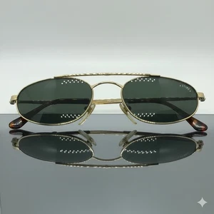 VINTAGE  STING  RARITY Sunglasses mod. 4002 LO Gold frame - Imagen 1 de 2