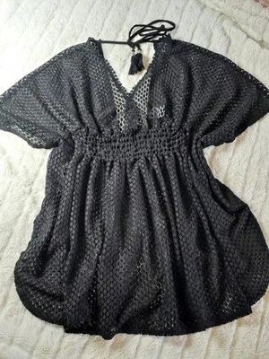 Xhilaration Mujer Negro Natación Cubre Cintura Imperio Talla Pequeña Buen Estado Foto 1 de 4