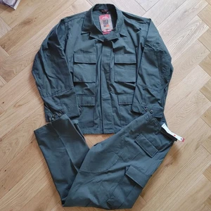 Tru Spec Military BDU Tactical Jacket With Pants Mens Size XL Green Button NWT - Picture 1 of 7
