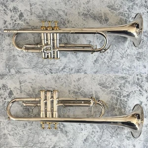 XO RV-S anillo dedo trompeta chapado en plata personalizado - Imagen 1 de 13