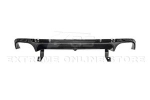 For 10-14 Ford Mustang | GT500 Style GLOSSY BLACK Rear Bumper Diffuser - Picture 1 of 10