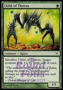 Child of Thorns 3x FOIL BOK MTG Betrayers Kamigawa Common MINT green - Picture 1 of 1
