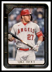 Topps Gallery Mike Trout Los Angeles Angels #51 2021 - Imagen 1 de 2