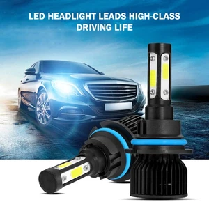 Faros LED de haz alto bajo 9004 HB1 para Dodge Ram 1500 2500 3500 1994-2001 - Imagen 1 de 12