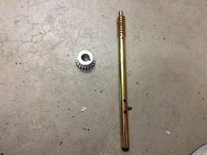 Ariens Shaft And Worm Gear Assembly 53200100 03203400 Snow Blower Thrower - Picture 1 of 4