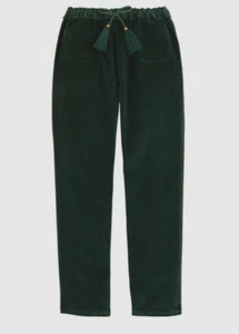 BISBY (by Little English) Velveteen Pull-on Pants Emerald Green NWT Girls 8 - Picture 1 of 1
