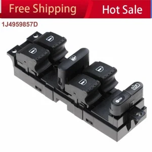 Power Window Master Switch For VW Golf Jetta Bora MK4 Passat B5.5 1J4959857D - Picture 1 of 7