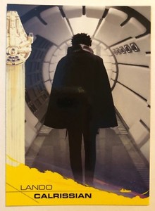 2018 Topps Solo Star Wars Story #78 Lando Calrissian YELLOW NrMint-Mint
