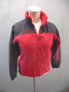 Columbia Size 10-12 Kids Full Zip Stand Collar Warm Denali Reversible Jacket 085 - Picture 1 of 10