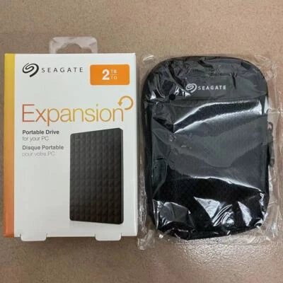 New Seagate Backup Plus Slim USB 3.0 2TB  External Hard Drive Storage - Sealed - Image 1 of 4