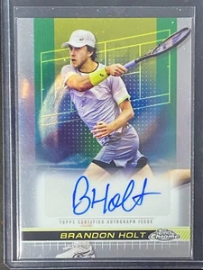 2024 Topps Chrome Brandon Holt Auto I #TCA-BHT (#2) - Picture 1 of 2