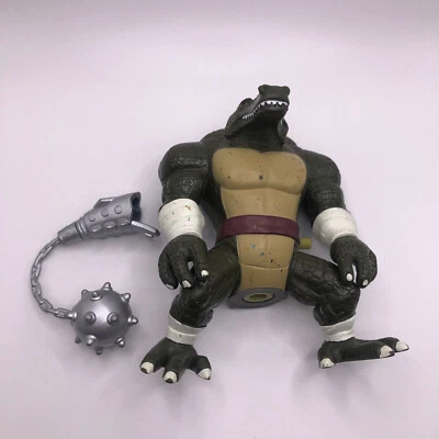 Playmates 2004 Teenage Mutant Ninja Turtles LEATHERHEAD Figure Series 4 — 第 1/2 张图片