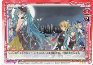 Vocaloid Hatsune Miku Trading Card Precious Memories 02-119 C Miku Hatsune Len - Bild 1 von 2