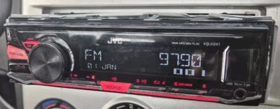 JVC KD-X241 USB AUX iPod iPhone Android Car Stereo Radio + FAST UK 🇬🇧 POST! - Image 1 of 4