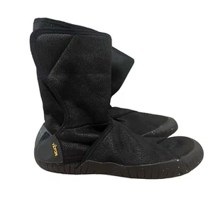 Stivali Vibram Furoshiki Shearling Mid Wrap neri da donna taglia 38-39 7-8 Small - Foto 1 di 15