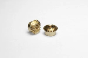Ingranaggio conico in ottone, modulo 0,5, 20/20 denti, 1 paio - Foto 1 di 1
