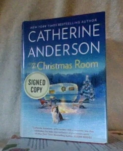 The Christmas Room By Catherine Anderson SIGNED Autograph Book - Picture 1 of 2