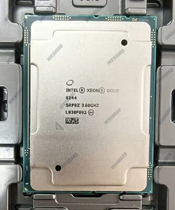 Intel Xeon Gold 6244 SRF8Z 8-core 3.6GHz 14nm LGA 3647 Server CPU processor - Picture 1 of 1