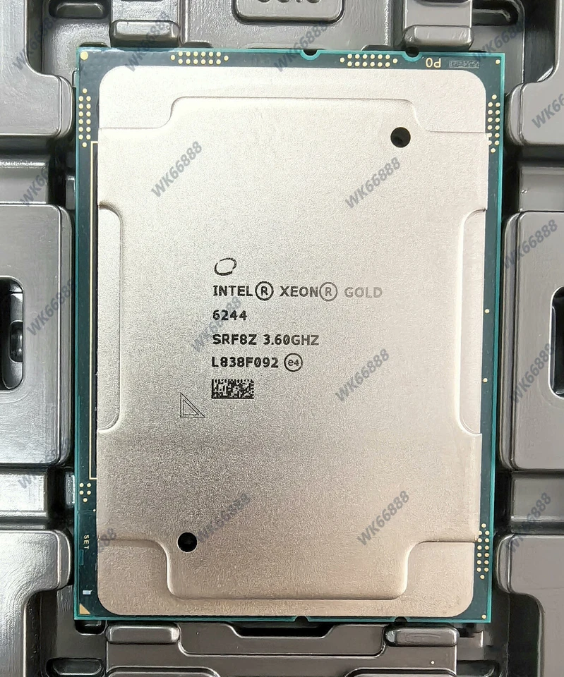 Intel Xeon Gold 6244 SRF8Z 8-core 3.6GHz 14nm LGA 3647 Server CPU processor - Image 1 of 1