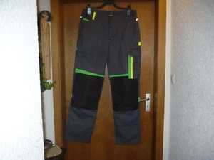 TOPTEX-Herren-Arbeitshose Gr. 48/50 schwarz/grau mit Streifen neu ****** - Bild 1 von 8