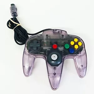 Controller originale Nintendo 64 Atomic viola OEM NUS-005 - Foto 1 di 10