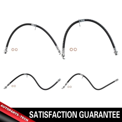 Mangueras de freno delanteras traseras izquierda derecha Sunsong 4X para Lexus ES350 2007 2008 2009 Foto 1 de 4