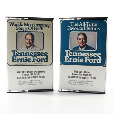 Tennessee Ernie Ford All-Time Favorite Hymns, Songs of Faith 2 Cassette Tape Set - Image 1 of 4