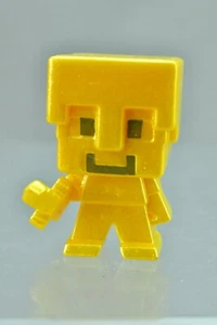 Minecraft Gold Steve Armor Sword Mini Chest Series 1 Mojang 1" - Picture 1 of 3